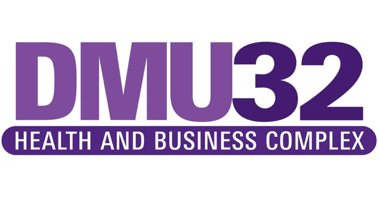 DMU32 Health and Business Complex logo